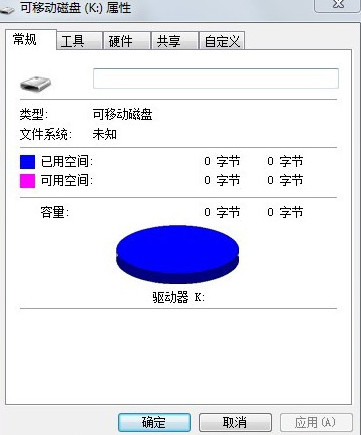 u盘有文件，但是为什么会显示0字节？