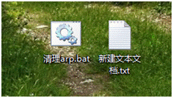 清理arp.bat