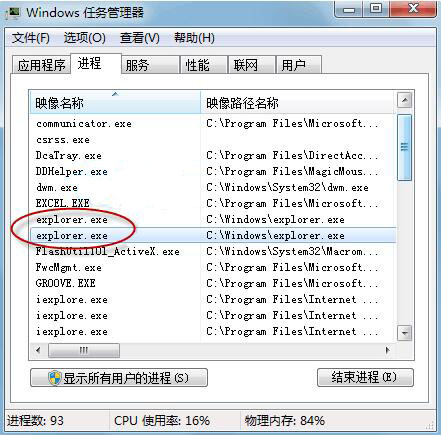 windows 任务管理器