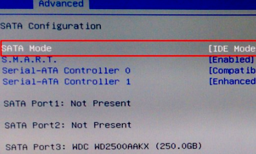 SATA Mode (SATA模式)