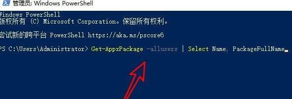 管理员: Windows PowerShell