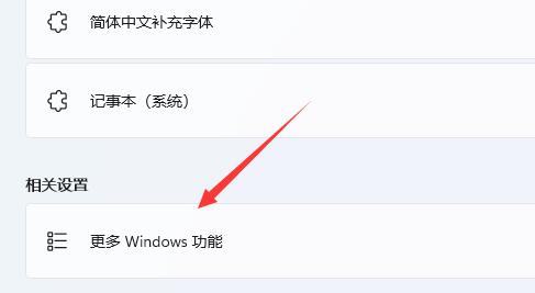 更多 Windows 功能