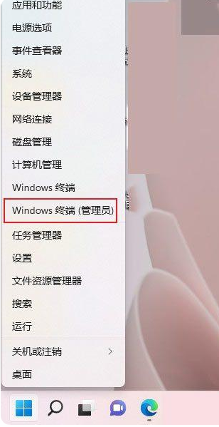 Windows 终端 (管理员)