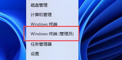 Windows 终端 (管理员)