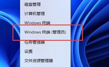 Windows 终端 (管理员)