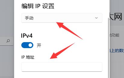 编辑 IP 设置