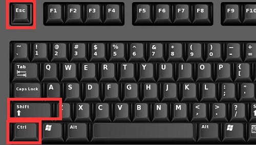 Ctrl + Shift + Esc