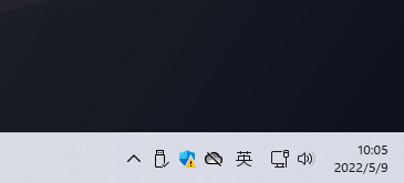 Win11右下角倒三角